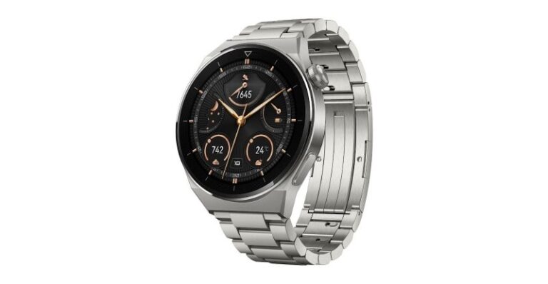 Huawei Watch GT3 Pro Titanium med grått läderarmband recension