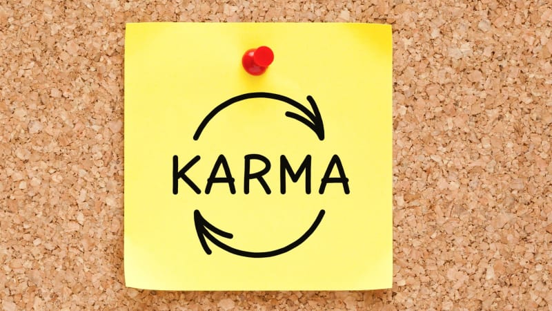 Karma återvänder vad det betyder